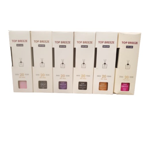 Diffuser - Six Different Fragrance - 160ml x 6