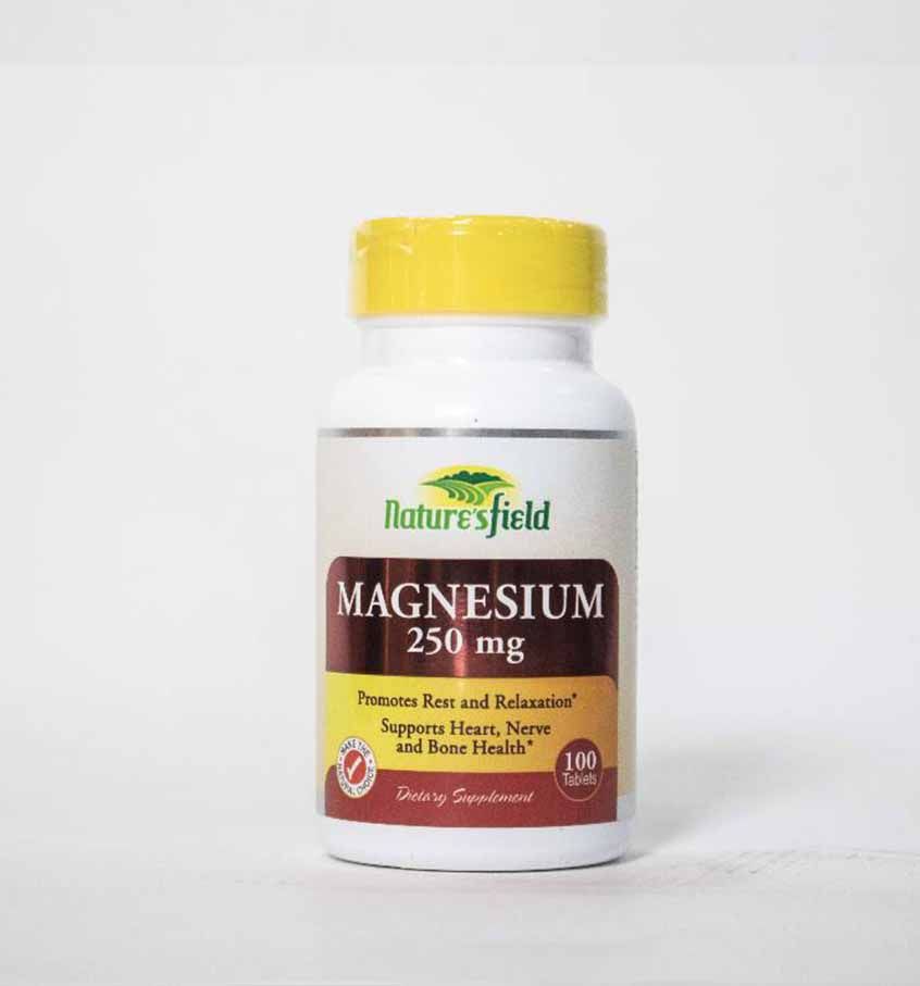 Magnesium 250mg - 100 Tablets