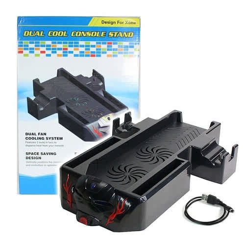 Dual Charging Station with Cooling Fan for Xbox One