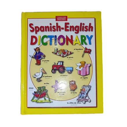 Spanish - English Dictionary Hardcover