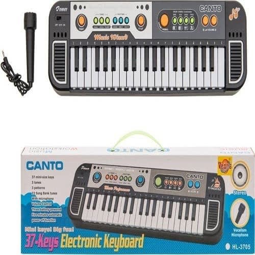 37 Key Synthesizer Multi-function Electronic Keyboard Play Piano With Microphone