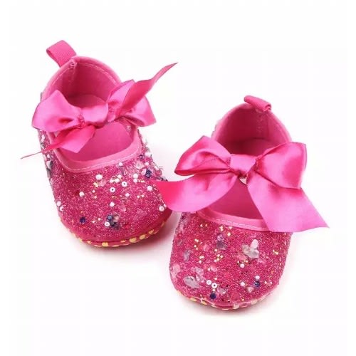 M.Dian - Studded Baby Walking Shoe - Pink