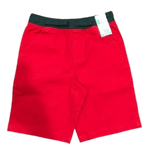 365 Kids Boys Knitted Waistband Pullover Shorts &ndash; Red