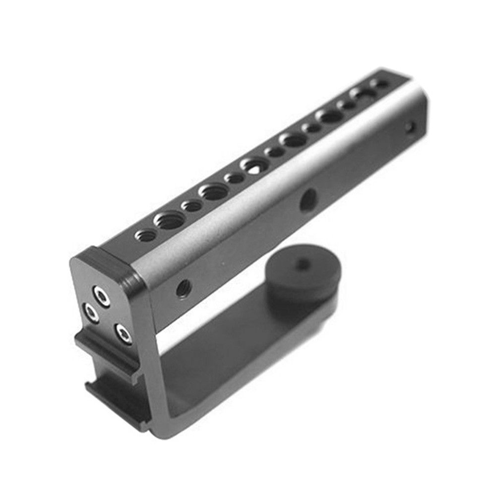 Top Handle Grip Aluminum Alloy With Cold Shoe Mount 1/4 And