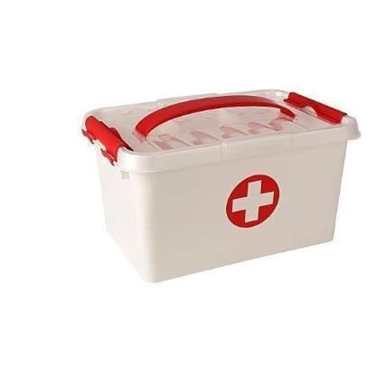 First Aid Box For Hospitals/ Homes /Churches /Shops - Plastic