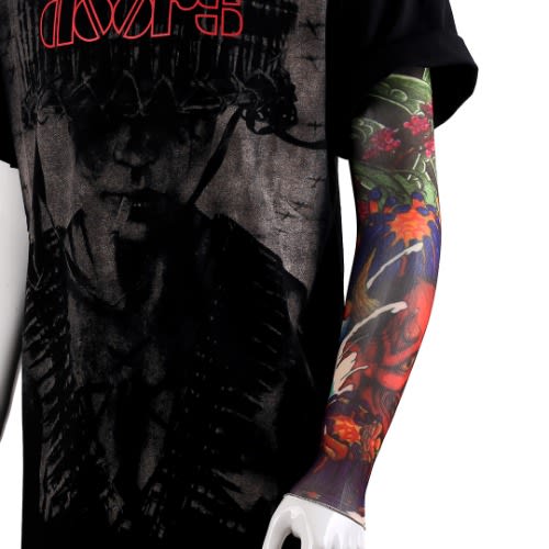 Elastic Hand Red Head Body Sleeve