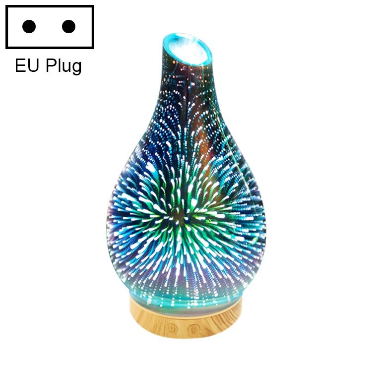 2W Vase-shaped Humidifier With Colorful Night Light