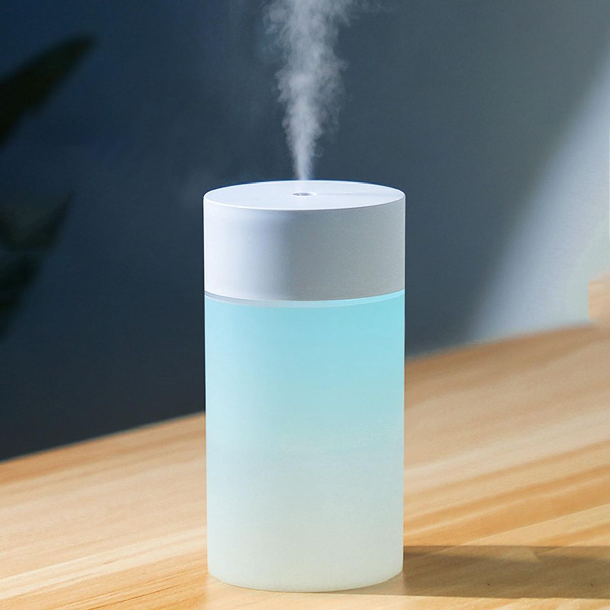 USB Air Humidifier Aroma Diffuser Cool Mist For Home  White