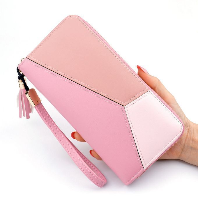Classy Ladies Clutch Long Zipper Wallet For Women-Mini Purse