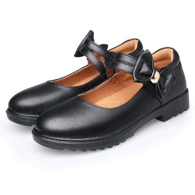 Girls School Shoes - Black