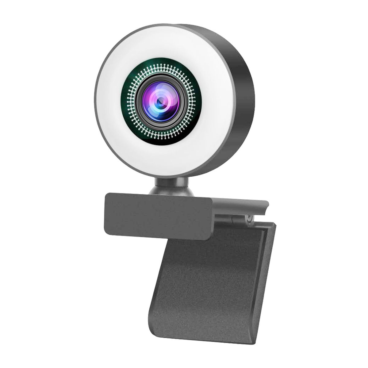 1080P Full HD Webcam AF Web Camera Built In Adjustable Ring