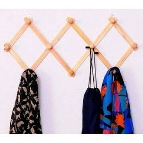 Wooden Bag / Towel Organiser