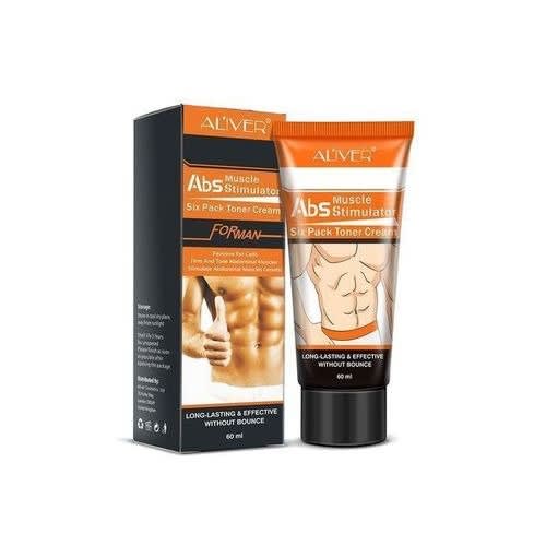 Aliver Abs Stimulator Six Packs Toner Cream Cellulite Removal - Results in 7Days
