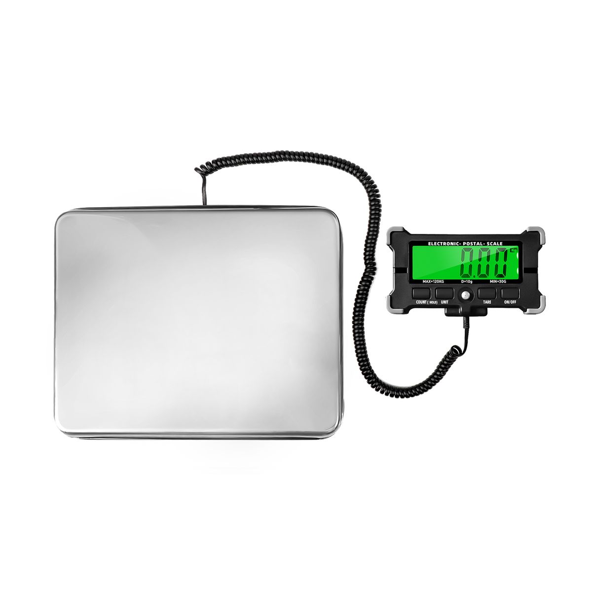 264 Lbs Electronic Postal Scale 10g Precision Integrated