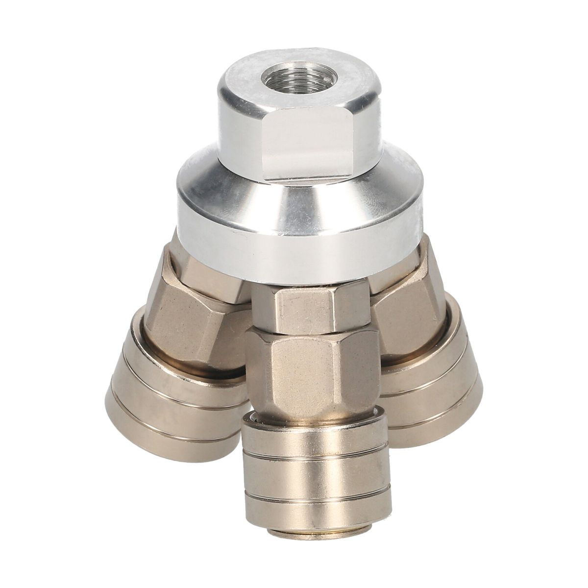Multi Pass Quick Coupler 1/4-inch Female Thread Self-locking