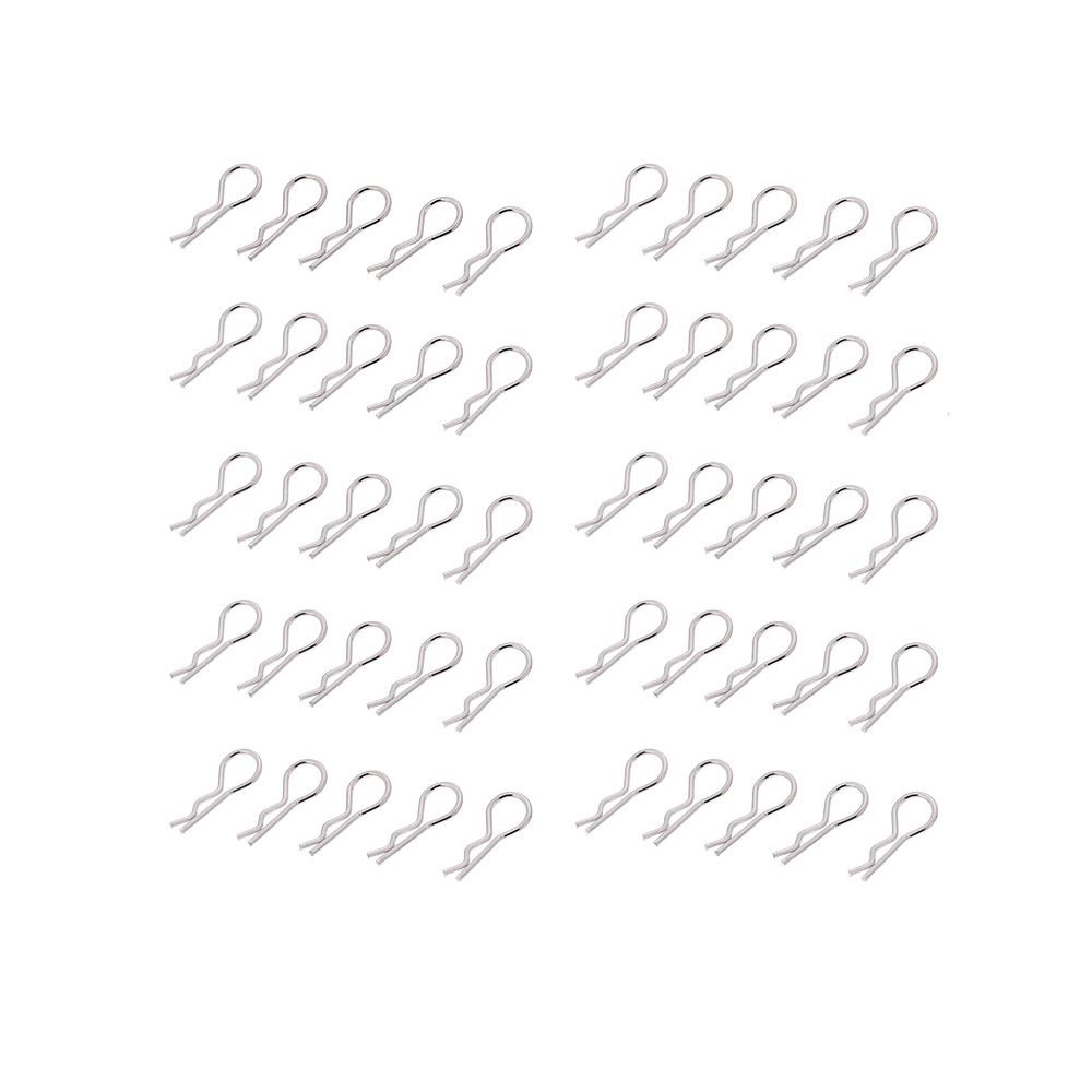 50Pcs R Clips For 1/10 HSP RC Model Cars 1/10 HSP RC Model