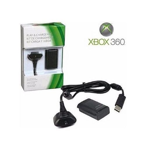 Play And Charge Kit For Xbox 360 Wireless Controller