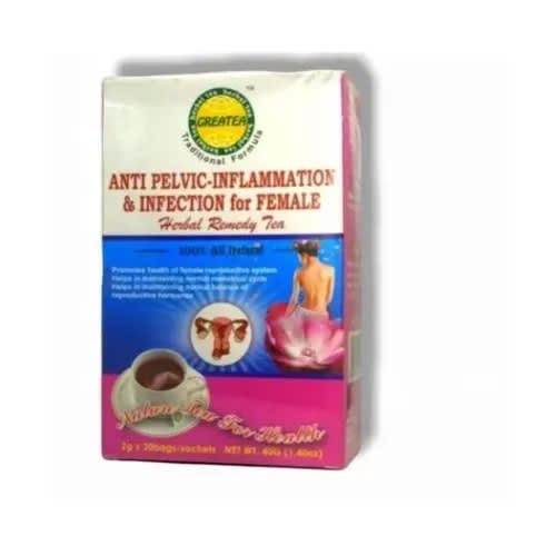 Anti Pelvic Inflammation & Infection Herbal Tea For Females - 20teabags