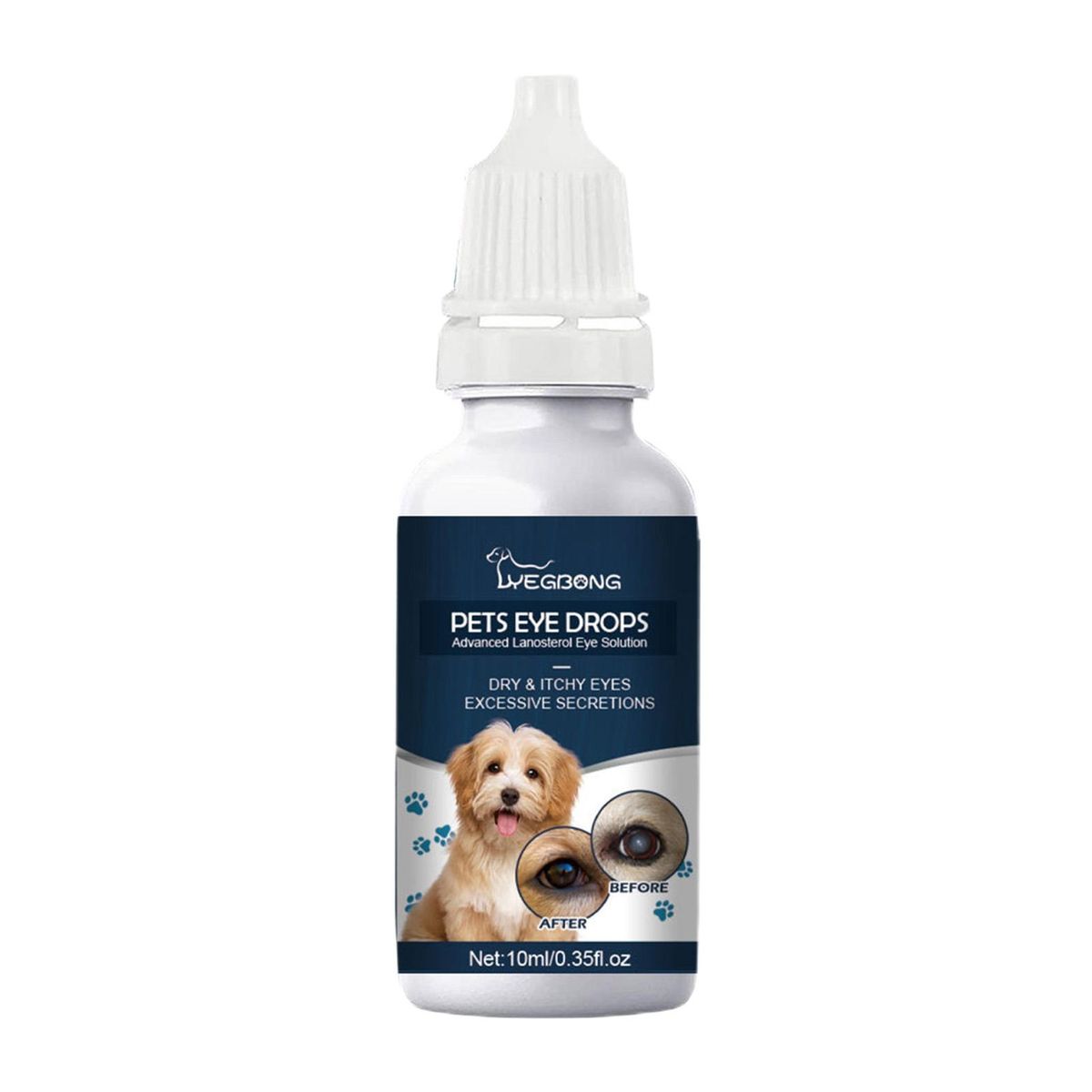 10ml Pet Eye Drops Dog Allergy Symptoms Eye Wash Drops