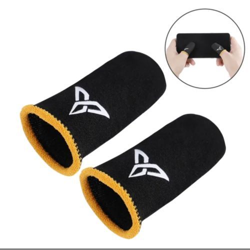 4pcs HIGH QUALITY Mobile Finger Hand Glove Gaming Thumb Sleeve Wasp For PUBG CODM Etc (2pairs)