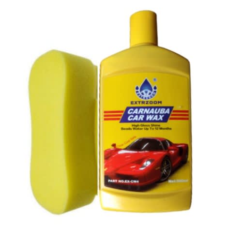 Carnauba Car Wax + Foam