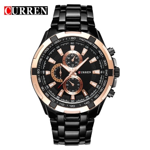 Executive Bracelet Waterproof Wristwatch For Men