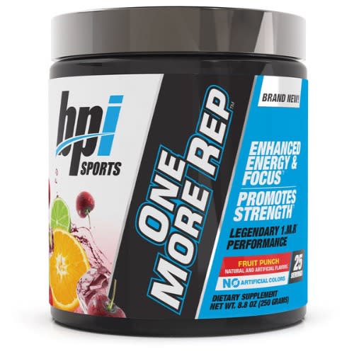 BPI Sport-One More Rep&trade;-Strength-Recovery - Endurance - Muscle Growth - Building-25 Servings -8.8oz