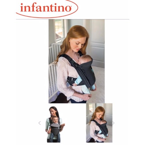 Up Close Newborn Baby Carrier - Black