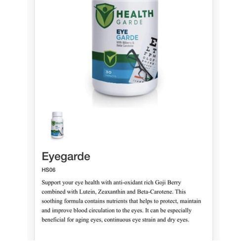 Eye Garde Eyesight Booster With Billberry & Beta Carotene