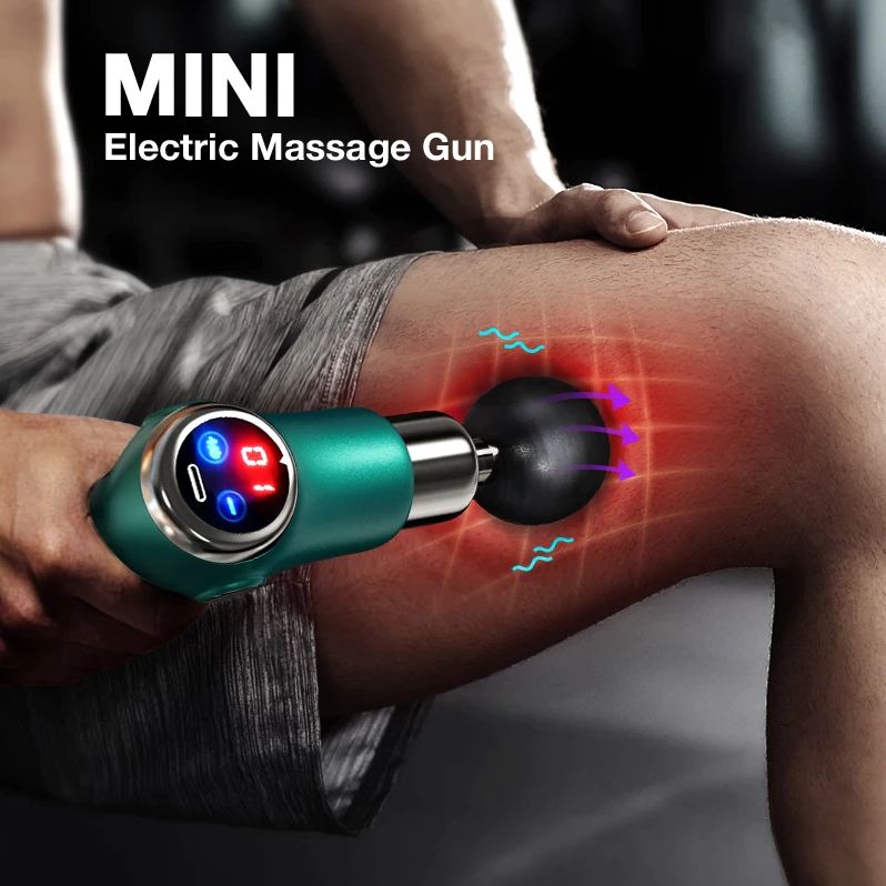 Mini Electric Neck Back Muscle Massage Gun For Pain Relief