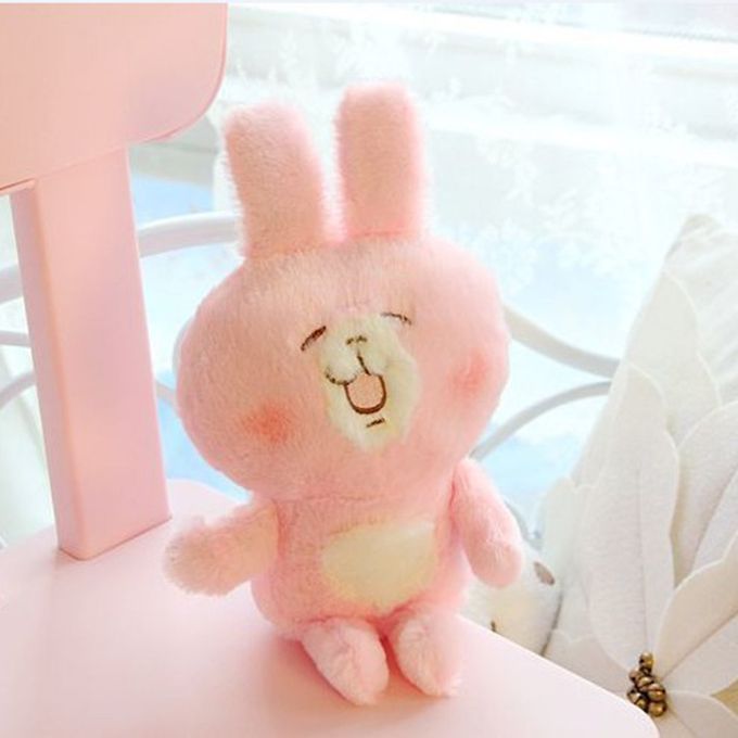 Animal  Ute Pu Et Doll Graduation Gift/Birthday Gift/Valentine's Day Gift-pink-ribbit