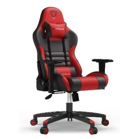 Furgle Gaming Chair With Lumbar Support -Red/Black