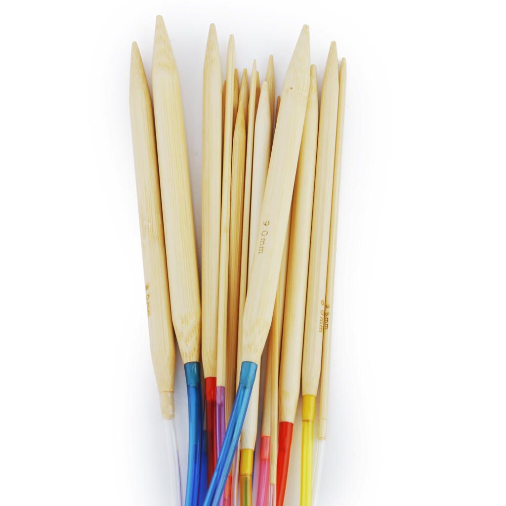 Sizes Bamboo Circular Knitting Needles Colorful Tube Free