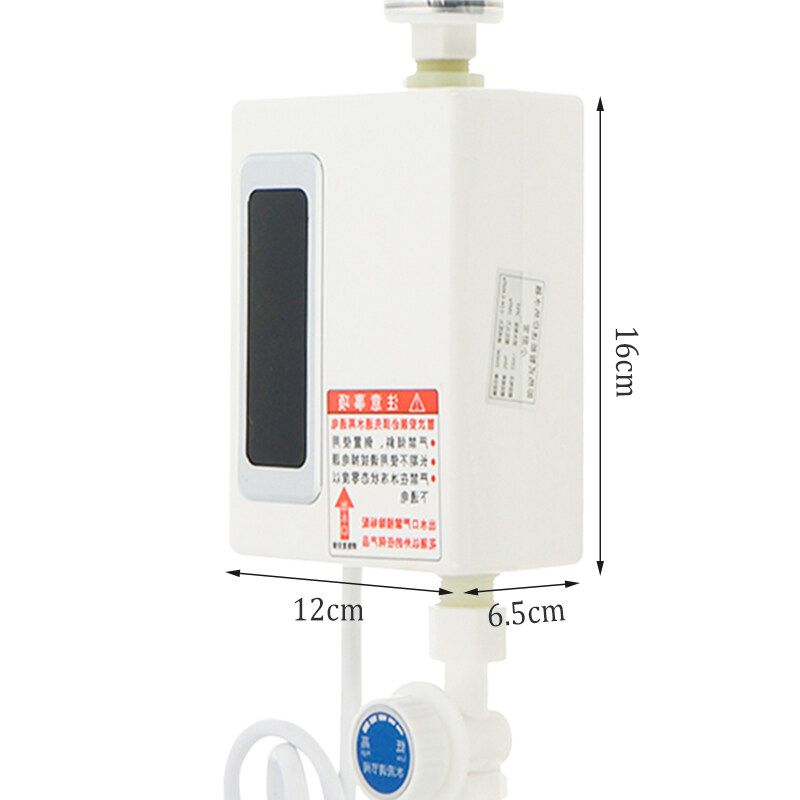 3800W 220V Tankless Instant Electric Water Heater Hot Water Heating With Digital Display For Home Kitchen Bathroom OutDoor