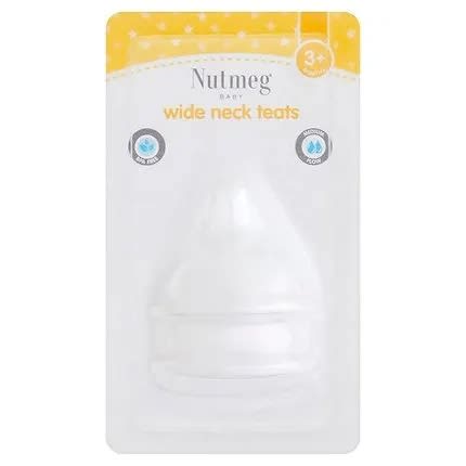 Wide Neck Teats Medium Flow - 2 Per Pack