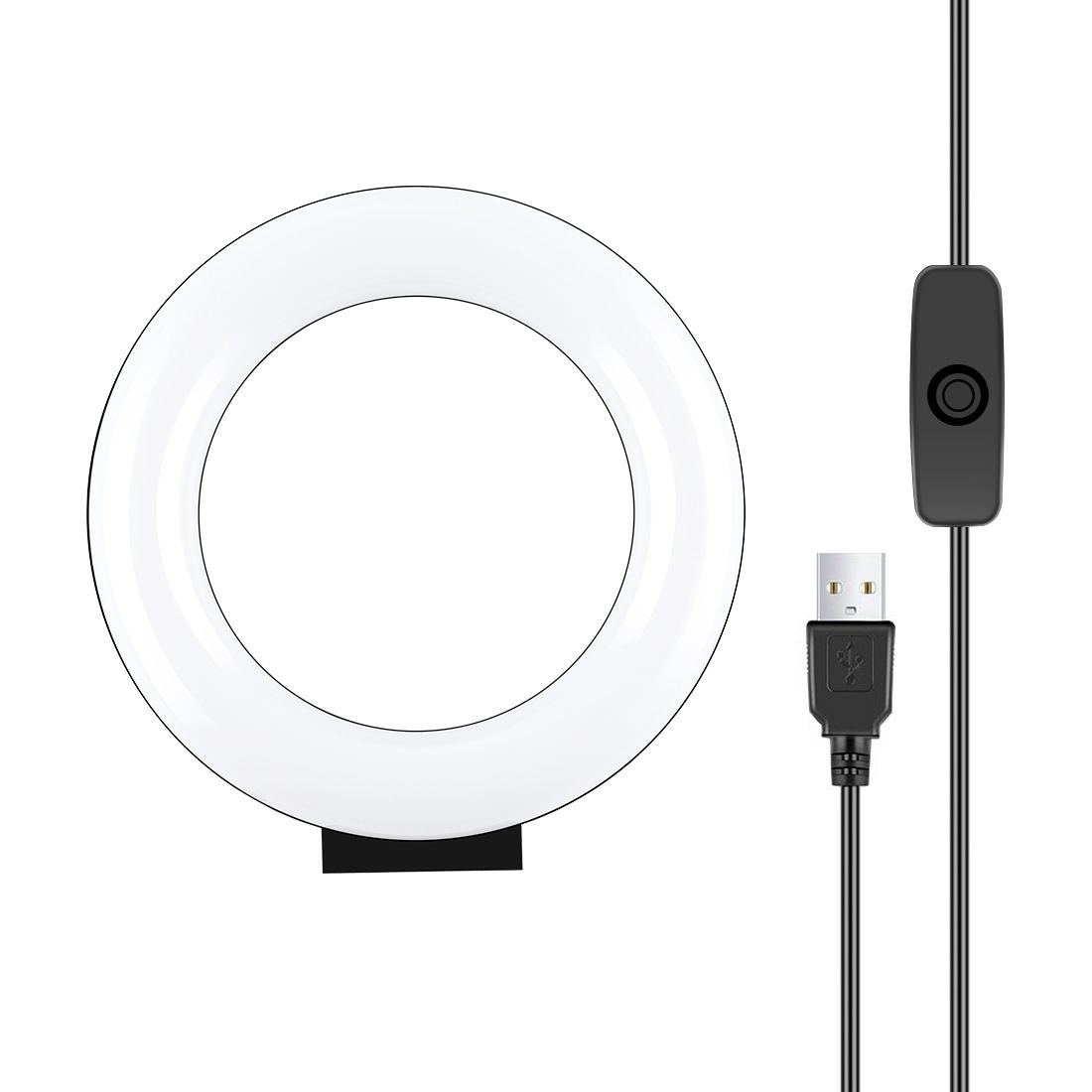 4.7 Inch 12cm Curved Surface USB White Light Lights
