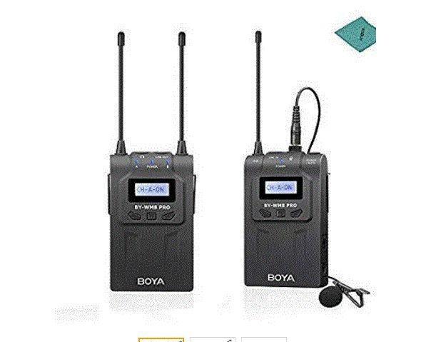 By-Wm8 Pro-K1 Wireless Microphone