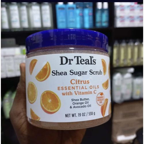 Dr Teal's Shea Sugar Citrus Vitamin C Scrub