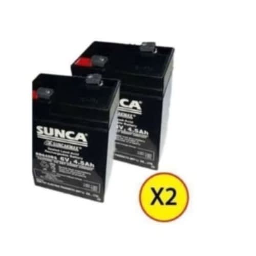 Sunca Rechargeable Fan Battery- 6V- 2Pcs