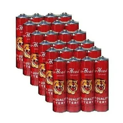 AA Battery - Pack Of 24 Cells - 1.5v - Red