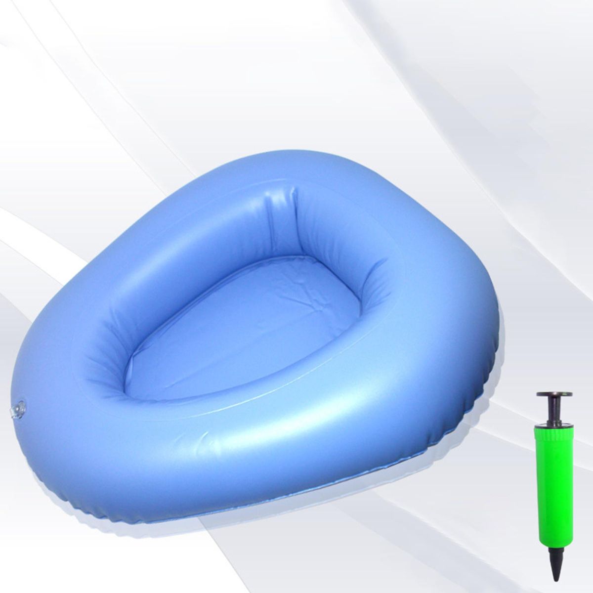 Inflatable Bedpan Patient Care Washable Potty Toilet For Bathroom