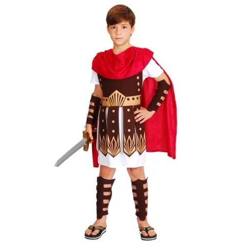 Boys Roman Warrior Costume - Medium Size