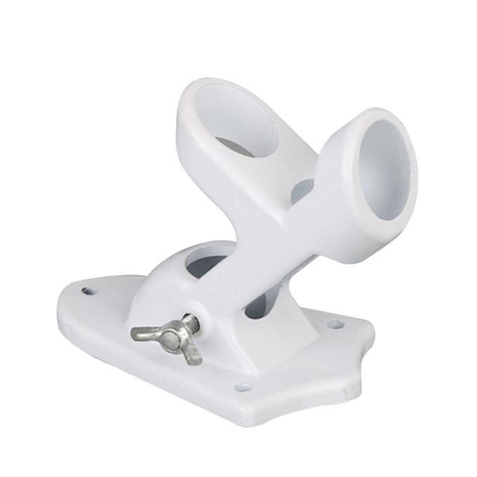 45?Adjustable Wall Flag Pole Base 2 Position Flag Pole