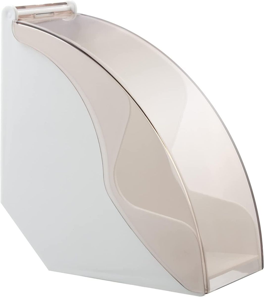 Coffee Filter Holder, Coffee Filter Box with Dustproof Cover, Filter Paper Holder for Coffee Shop, Home, Storage Capacity of 100 pcs Paper Filters