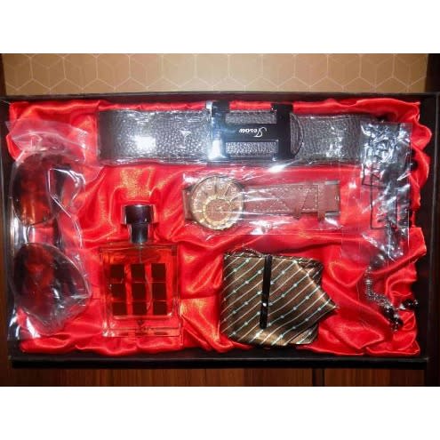 7-1 Men's Gift Box - Brown