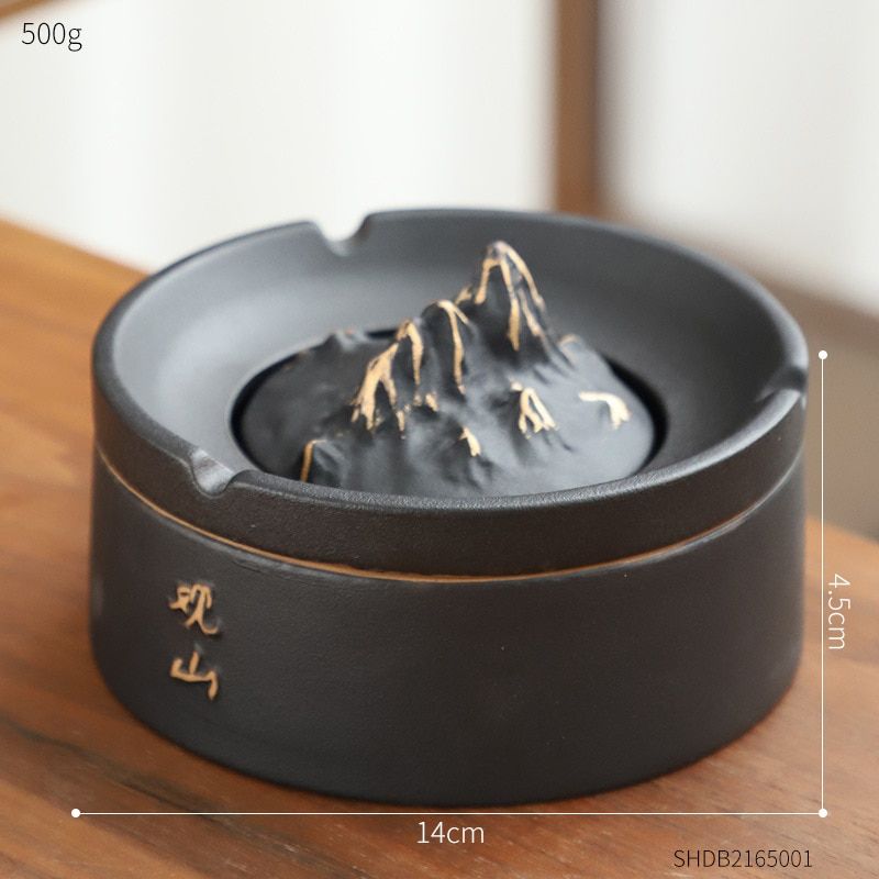 Ceramic  Ashtray For Smoking E Cigar Weed Accessories Ashtray For Home Desk Accessories Modern Creative Home Decoration