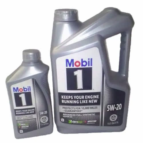 Mobil 1 Full Synthetic Motor Oil - 5L