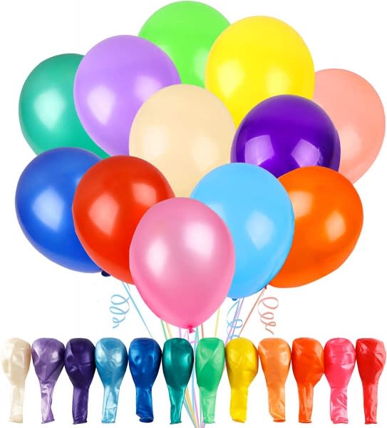 Assorted Color Balloons - Pack Of 30
