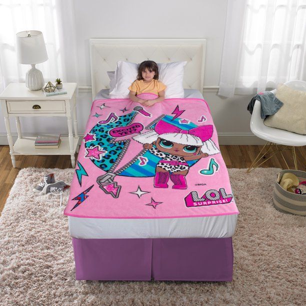 LOL Surprise Plush Throw