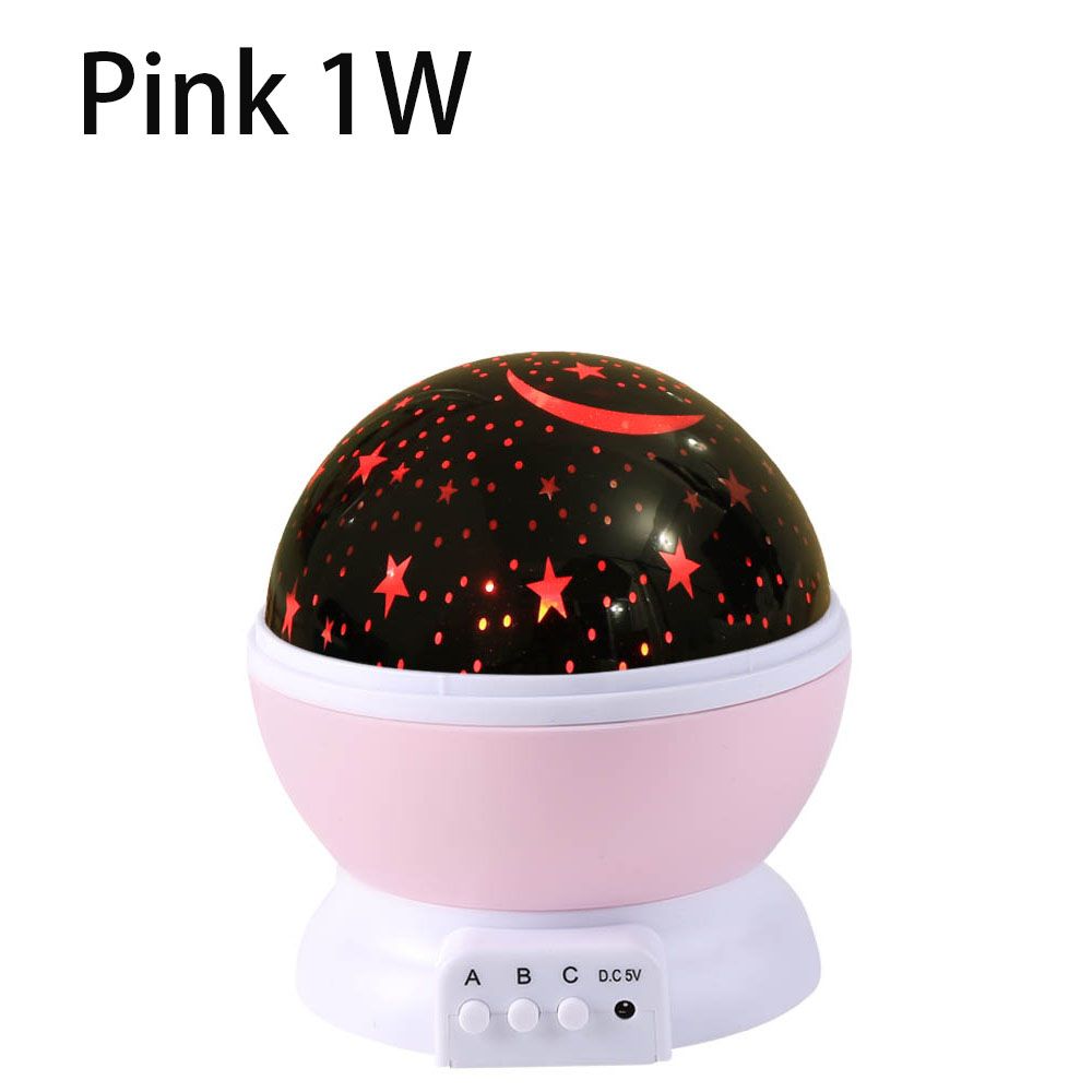 Night Light Rotating Starry Sky Moon Projection Lamp Galaxy Night Lamps Starlight Christmas Lights For Child Kids Gift